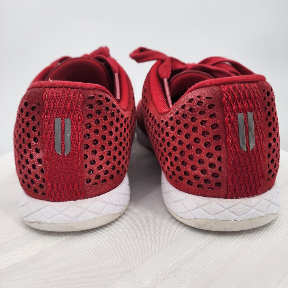 NOBULL PROJECT Red Suede Trainer Crossfit Training Shoes 8.5 - Picture 4 of 12